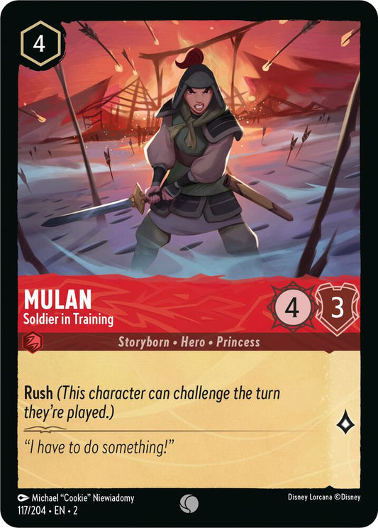 Mulan, Soldier in Training (0117)