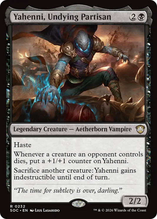 Yahenni, Undying Partisan (SOC)