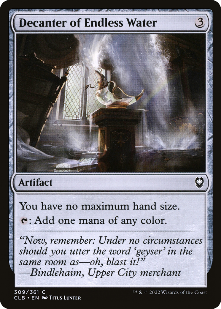 Decanter of Endless Water - Foil