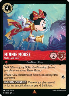 Minnie Mouse, Wide-Eyed Diver (0114)