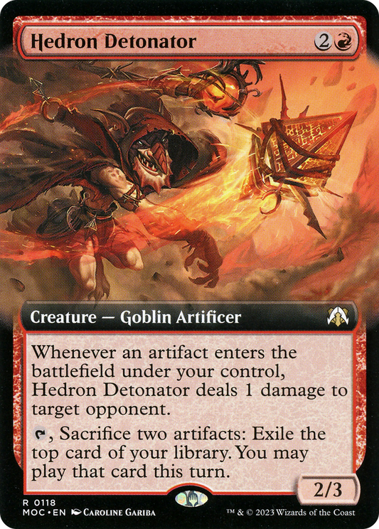 Hedron Detonator (0118) (Extended Art)