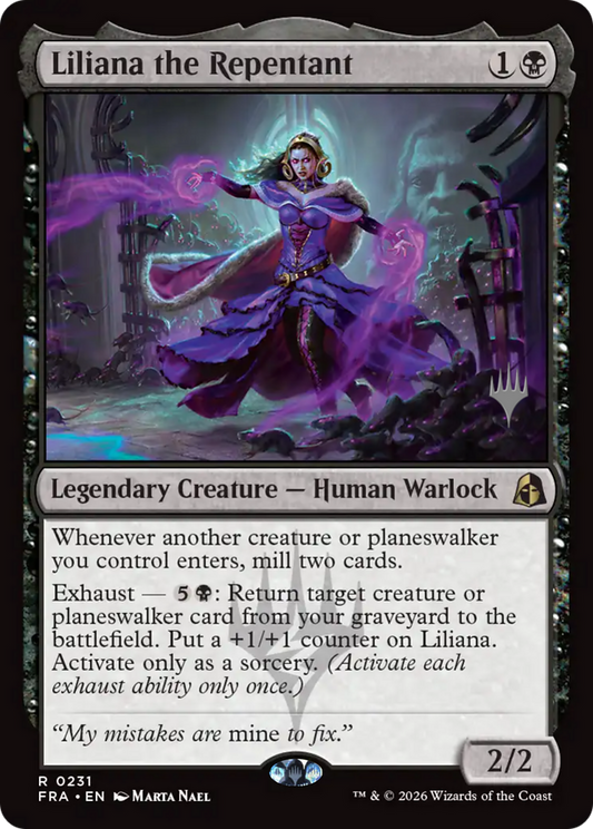 Liliana the Repentant (0231) (Promo Pack) (PFRA) - Foil