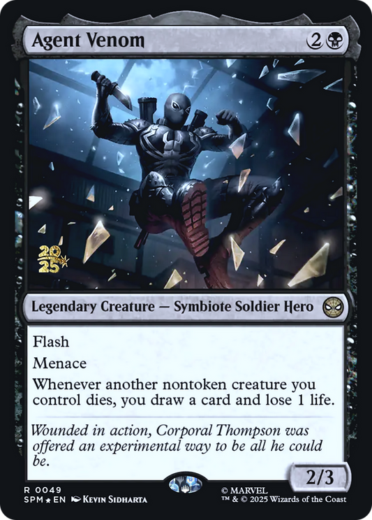 Agent Venom (0049) (Prerelease) - Foil pspm