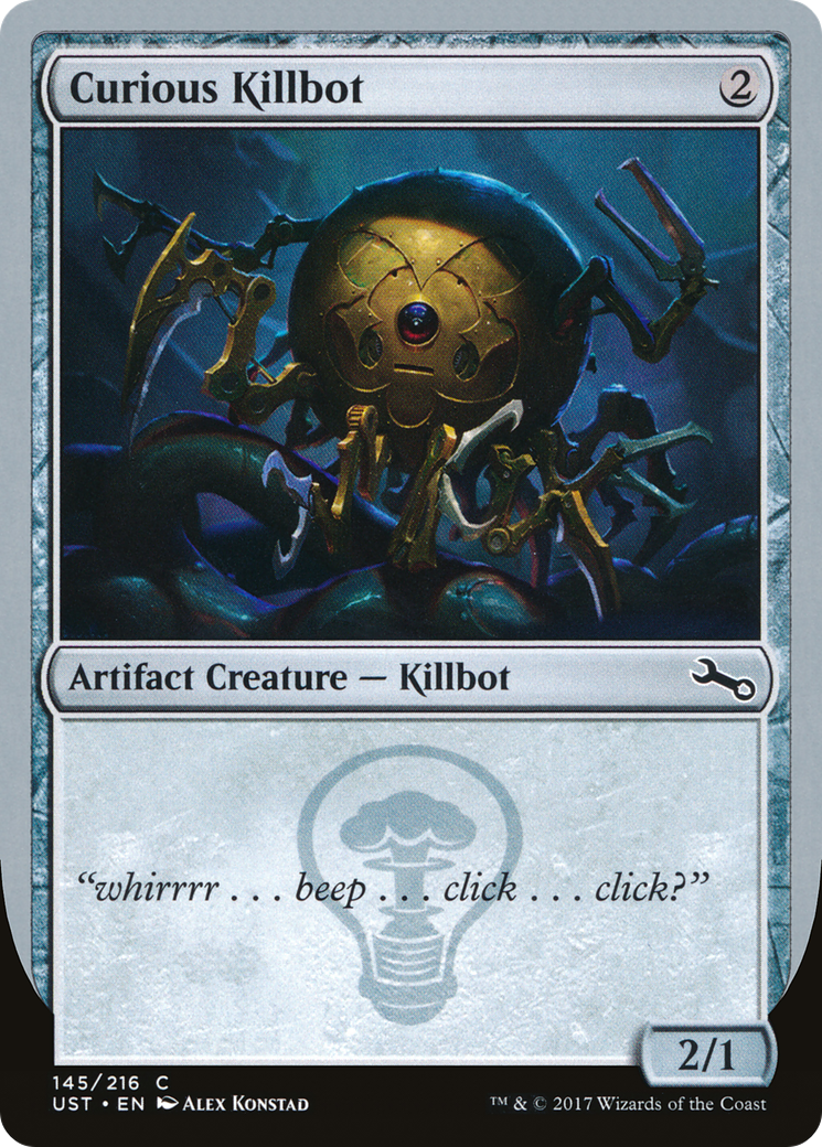 Curious Killbot - Foil