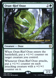 Oran-Rief Ooze (198) (Prerelease) - Foil