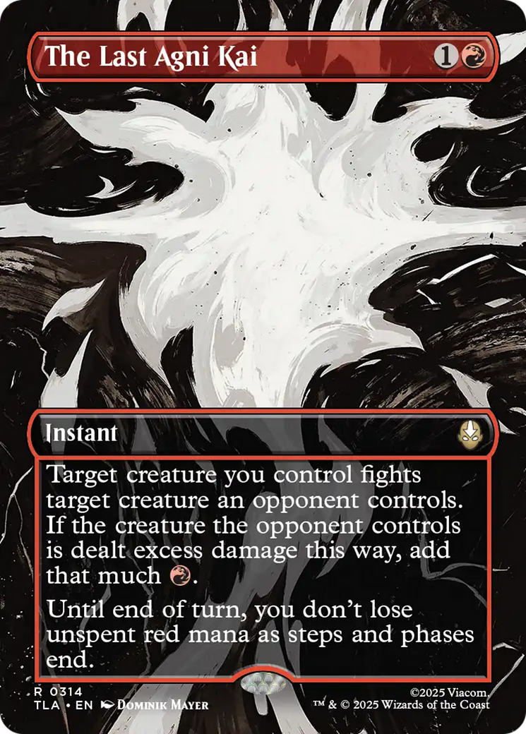 The Last Agni Kai (0314) (Borderless) - Foil tla