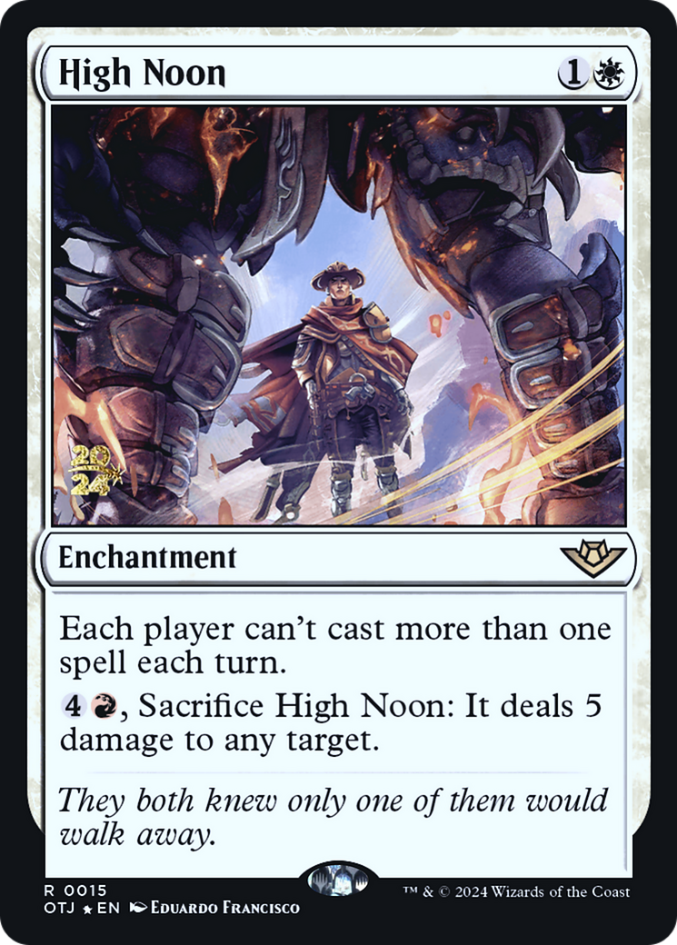 High Noon (0015) (Prerelease) - Foil