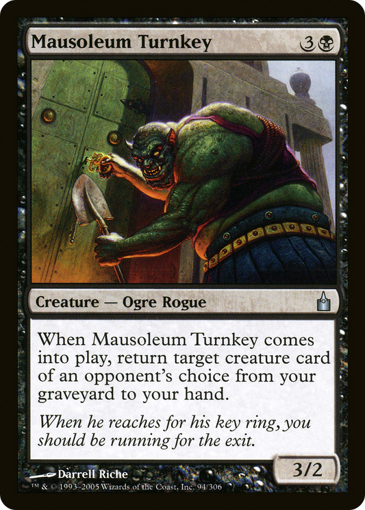 Mausoleum Turnkey - Foil