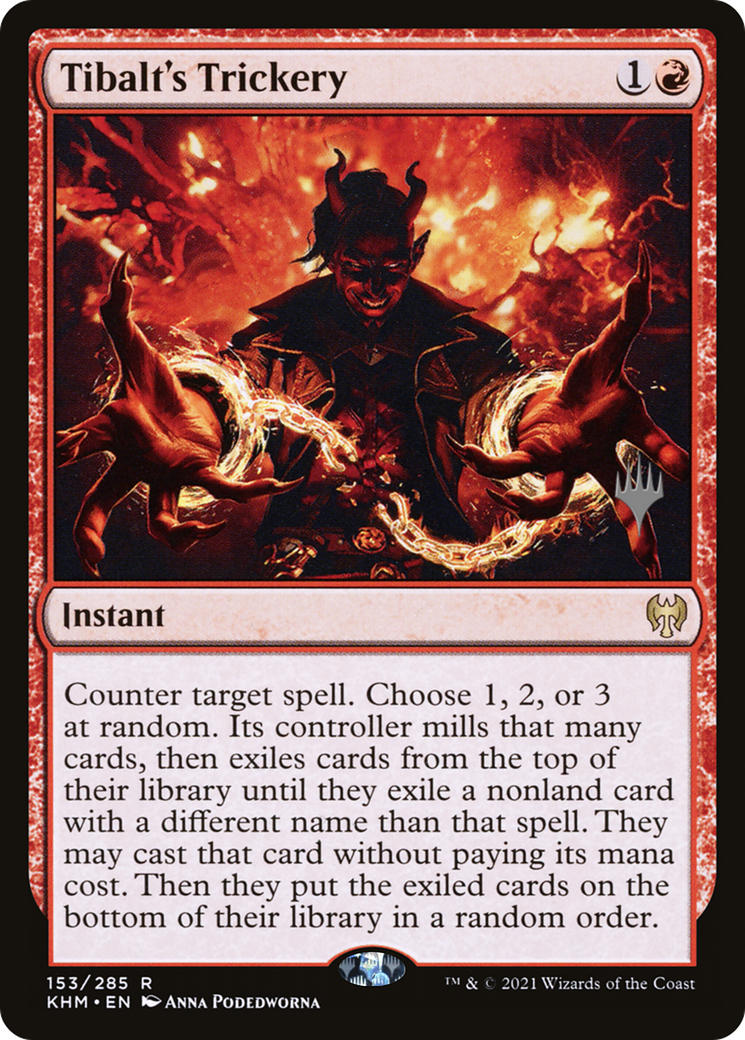 Tibalt's Trickery (153) (Promo Pack) - Foil