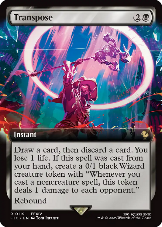 Transpose (0119) (Extended Art) - Foil