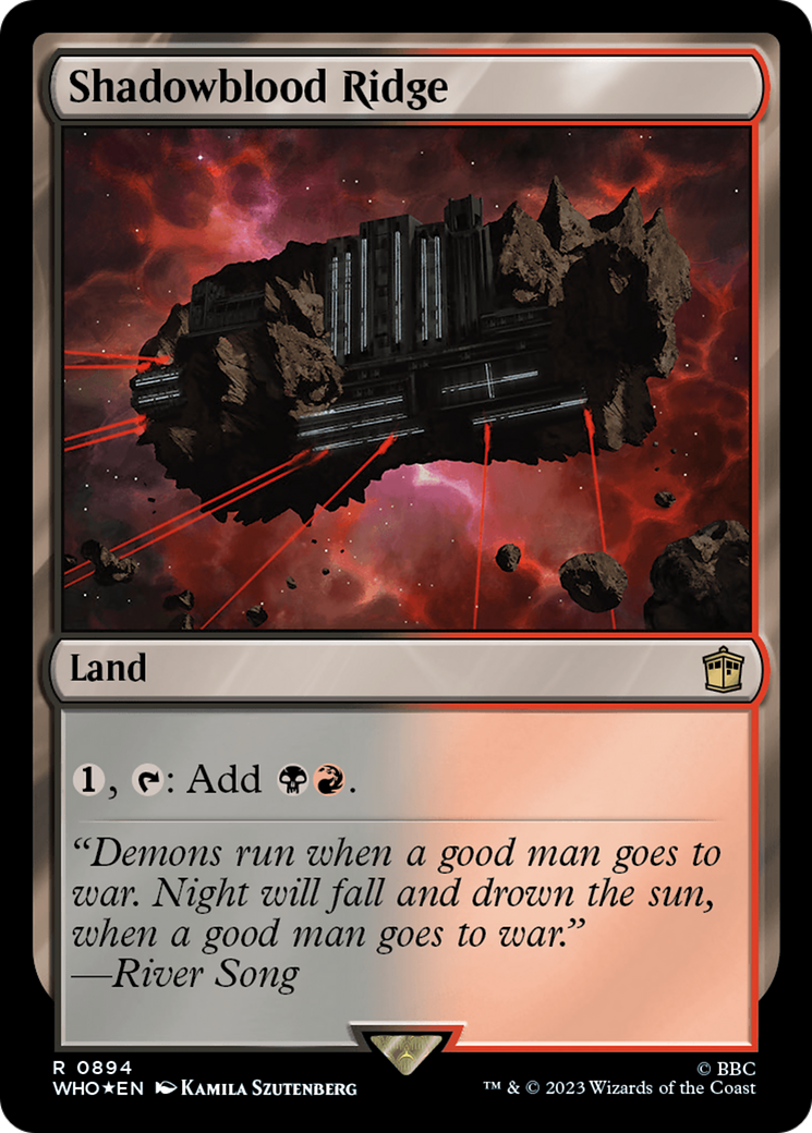 Shadowblood Ridge (0894) - Surge Foil