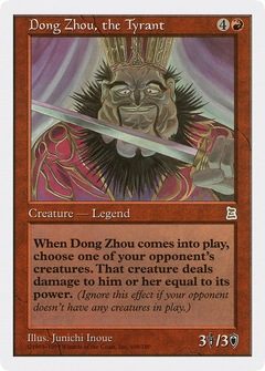 Dong Zhou, the Tyrant