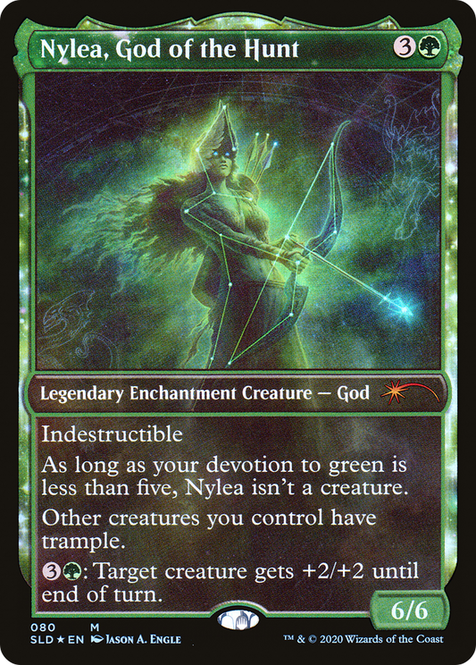 Nylea, God of the Hunt (080) (Showcase) - Foil