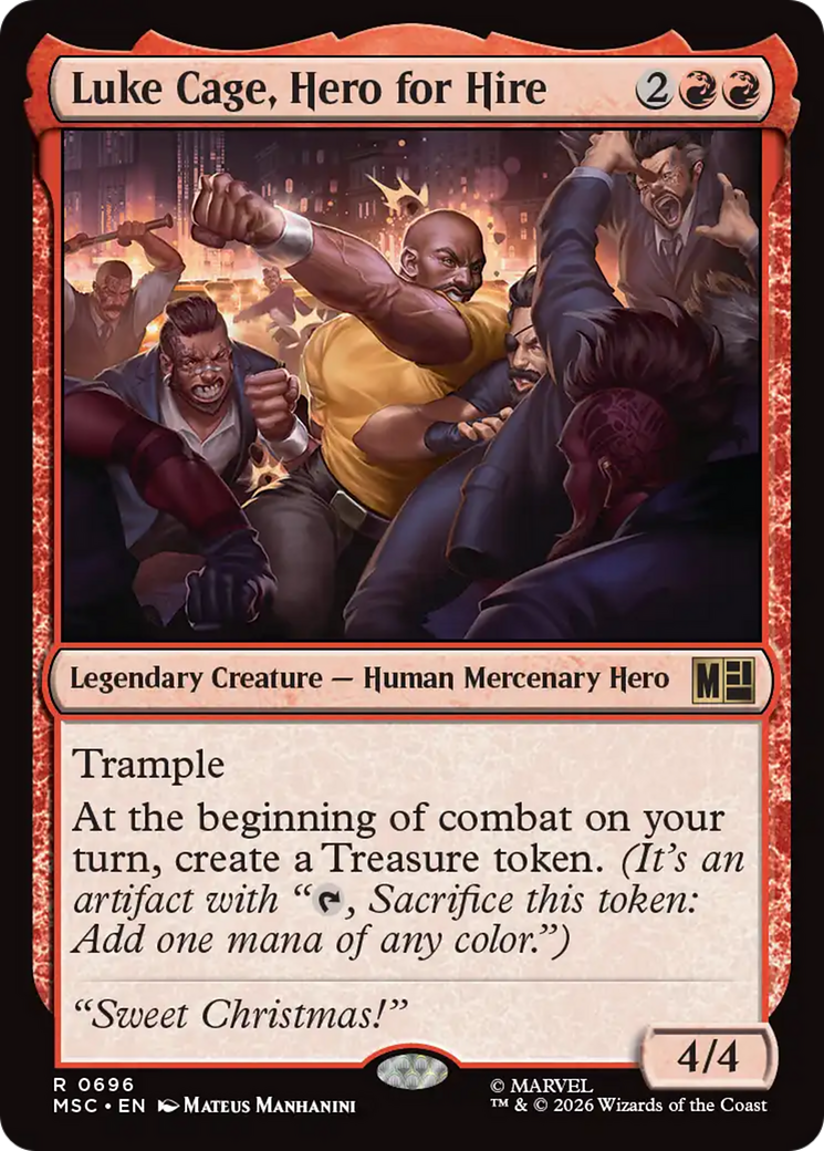 Luke Cage, Hero for Hire (MSC)