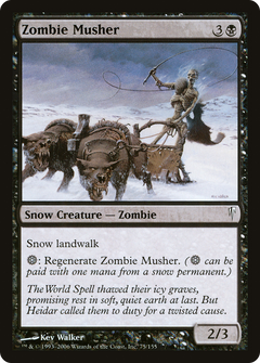 Zombie Musher - Foil