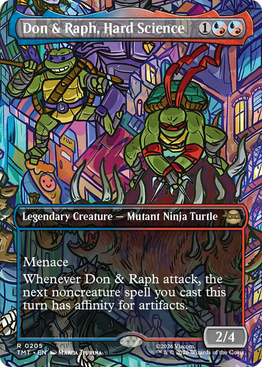Don & Raph, Hard Science (0205) (Borderless) (TMT)