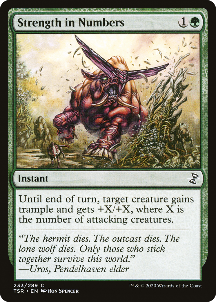 Strength in Numbers - Foil