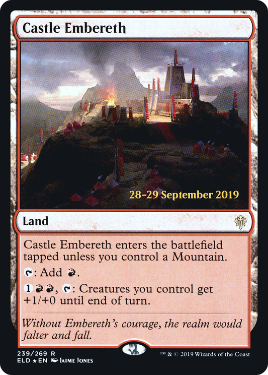 Castle Embereth (239) (Prerelease) - Foil