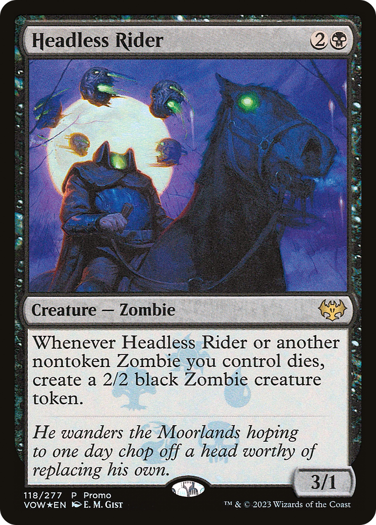 Headless Rider (118) - Foil