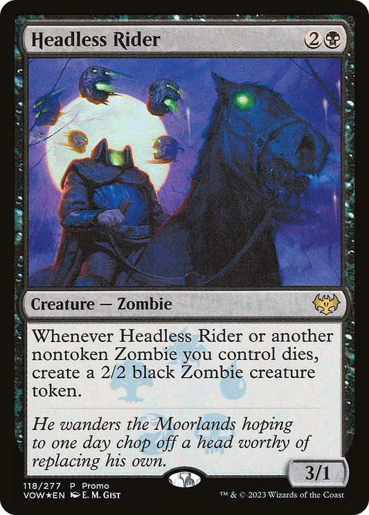 Headless Rider (118) - Foil