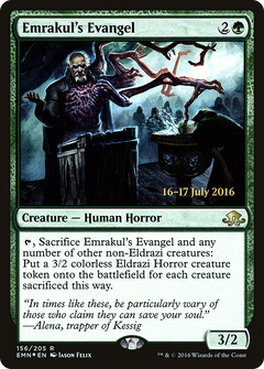 Emrakul's Evangel (156) (Prerelease) - Foil