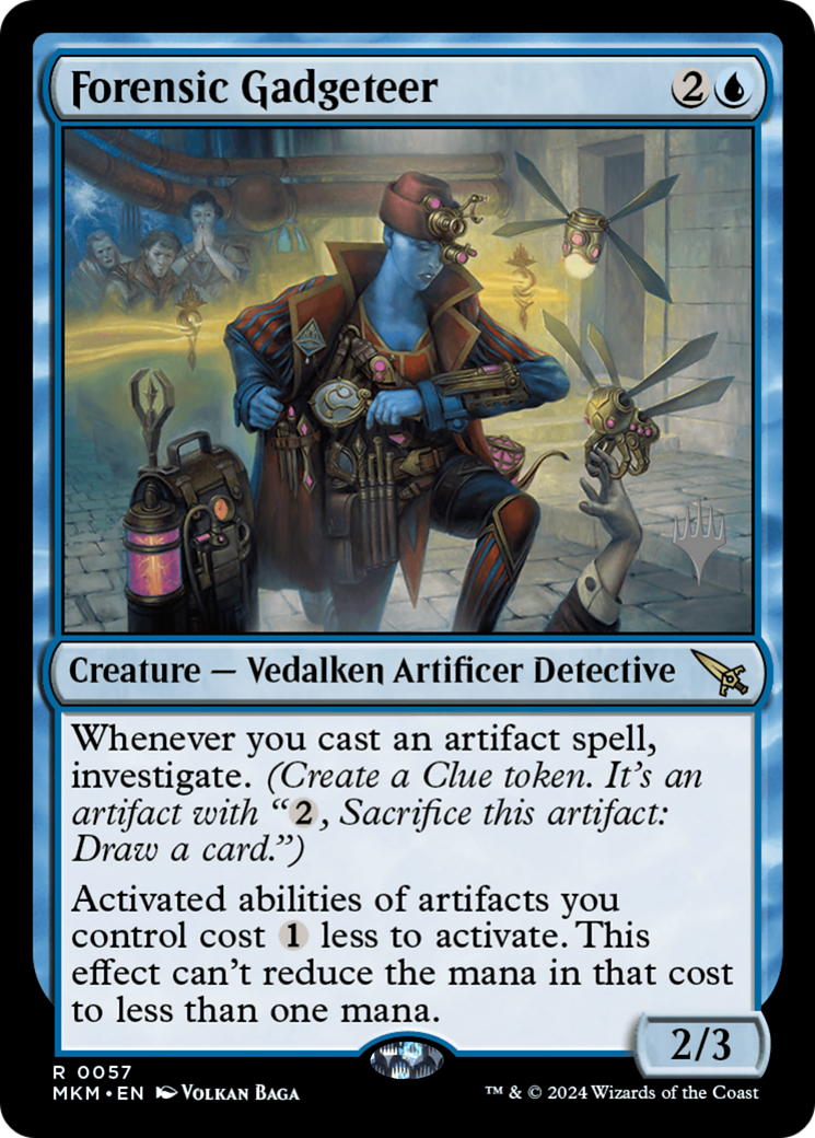 Forensic Gadgeteer (0057) (Promo Pack) - Foil