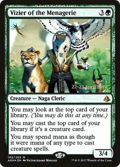 Vizier of the Menagerie (192) (Prerelease) - Foil