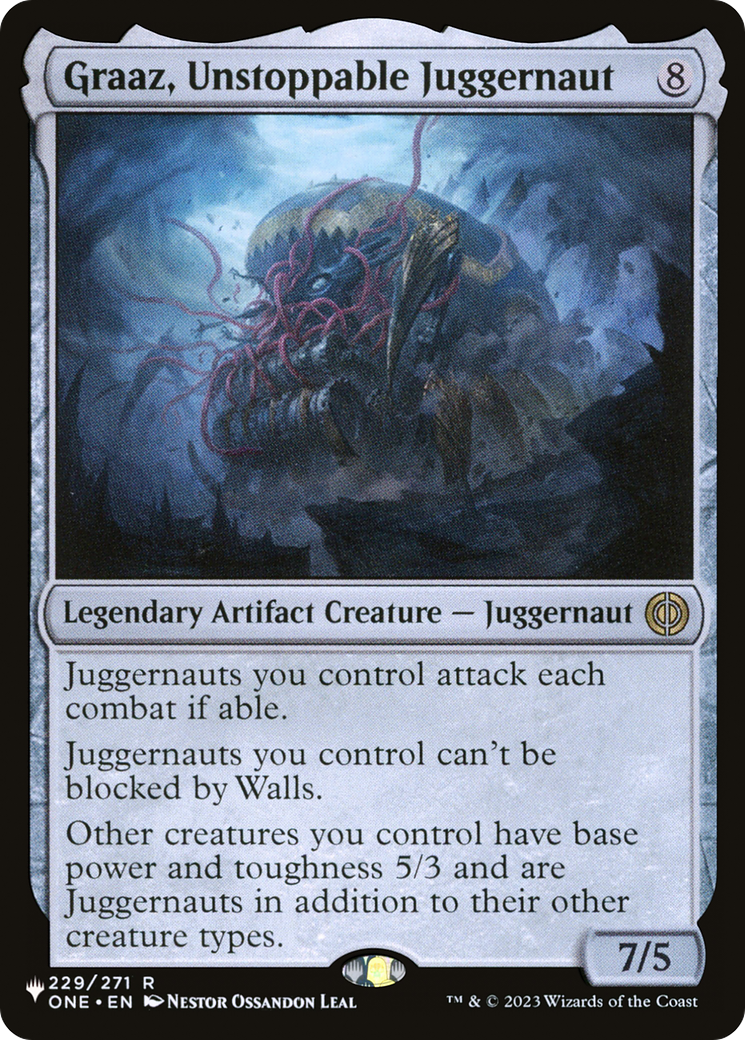 Graaz, Unstoppable Juggernaut (ONE-229) (PLST)