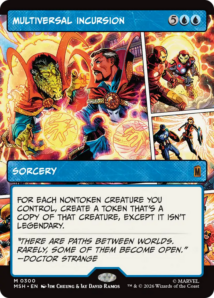 Multiversal Incursion (0300) (Borderless) (MSH)