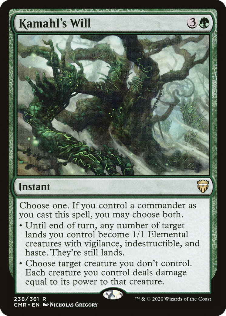 Kamahl's Will - Foil