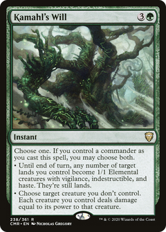 Kamahl's Will - Foil