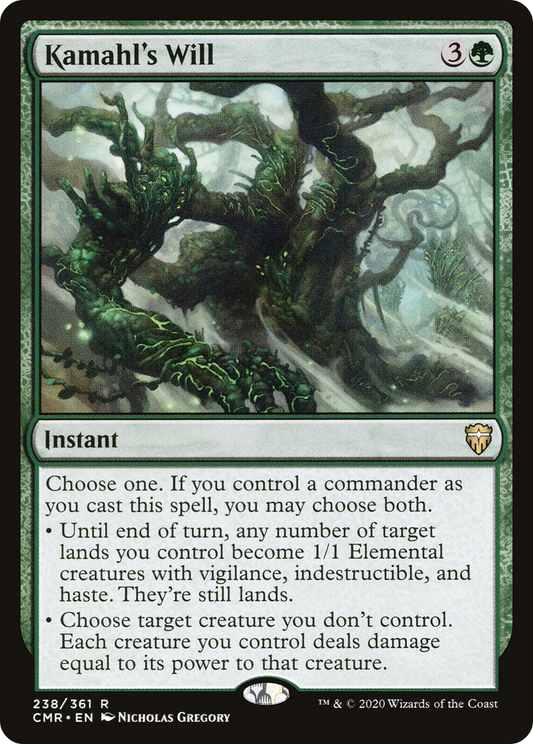 Kamahl's Will - Foil