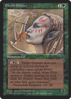 Elvish Hunter (Illus. Anson Maddocks)