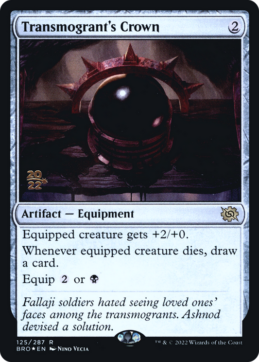 Transmogrant's Crown (125) (Prerelease) - Foil