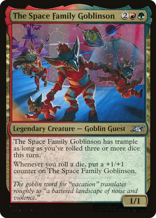 The Space Family Goblinson (465) - Galaxy Foil