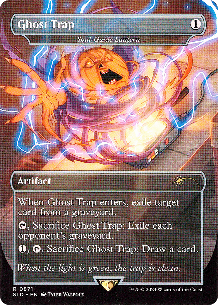 Ghost Trap [Soul-Guide Lantern] (0871) (Borderless) - Foil