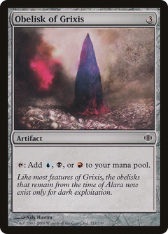 Obelisk of Grixis - Foil