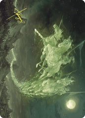 Moonshaker Cavalry Art Card (05/81) (AWOE) - Gold-Stamped Signature