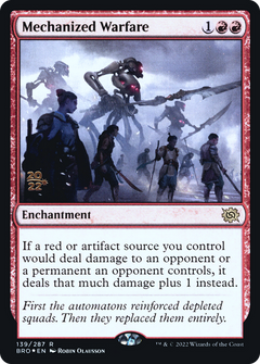 Mechanized Warfare (139) (Prerelease) - Foil