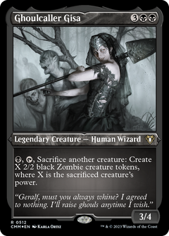 Ghoulcaller Gisa (0512) - Foil Etched