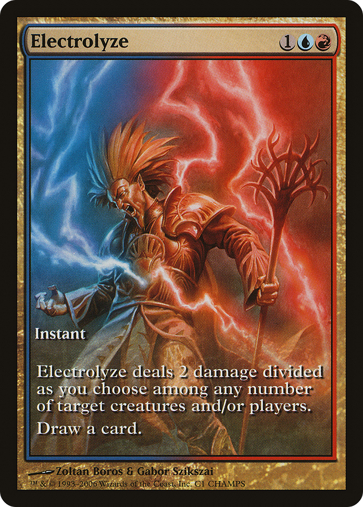 Electrolyze (C1) (CHAMPS)