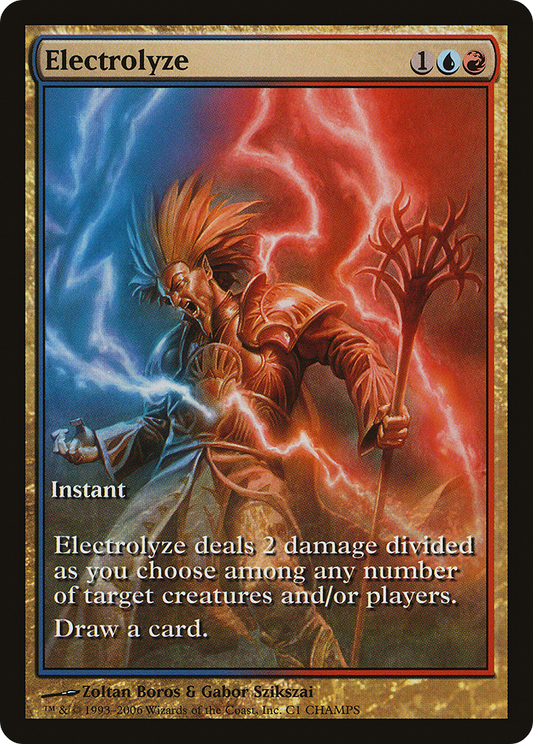 Electrolyze (C1) (CHAMPS)