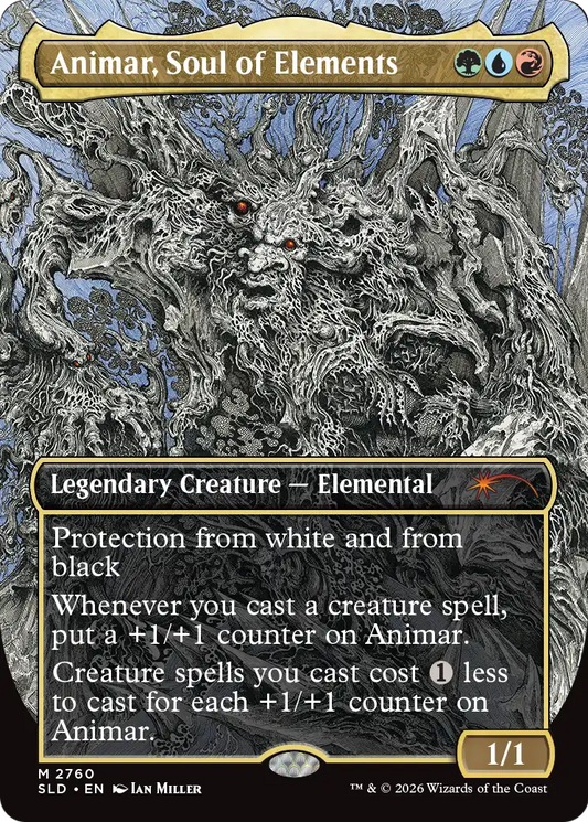 Animar, Soul of Elements (2760) (Borderless) (SLD) - Foil