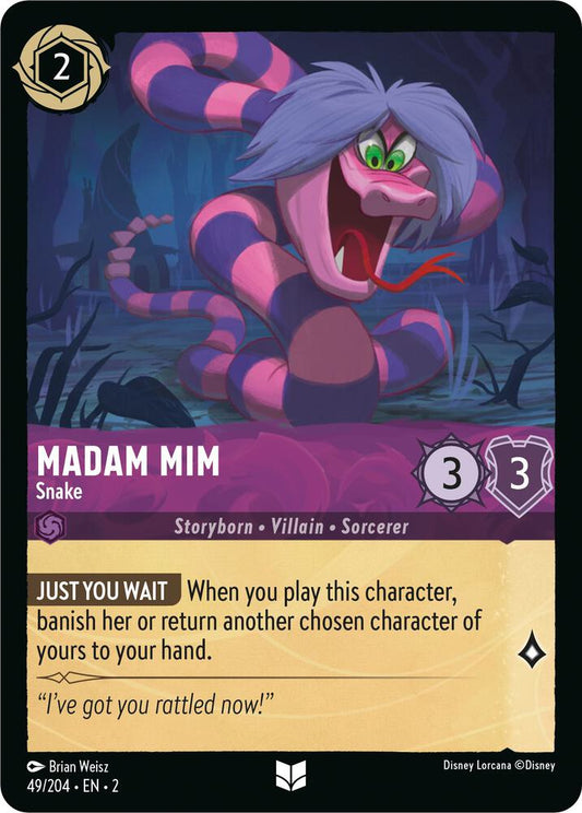 Madam Mim, Snake (0049) - Cold Foil