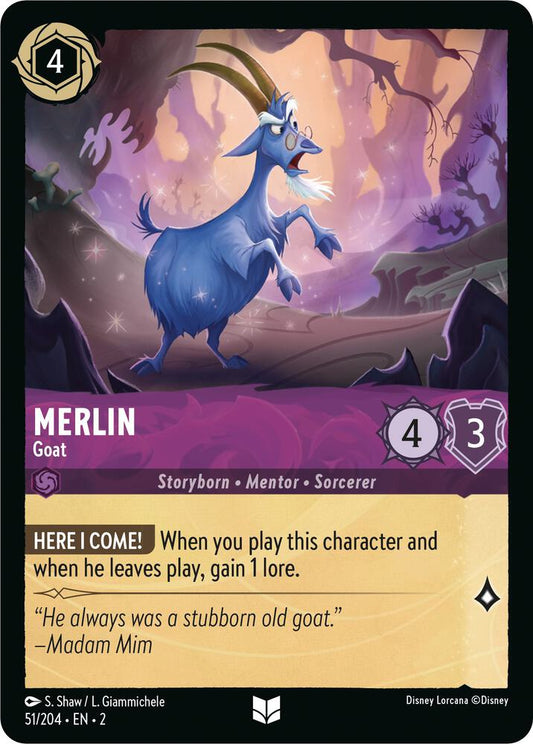 Merlin, Goat (0051) - Cold Foil