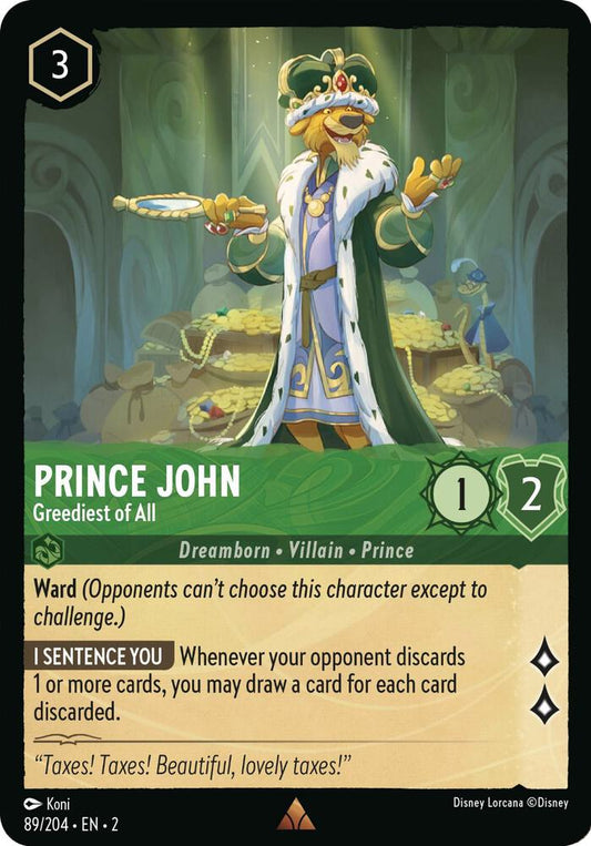 Prince John, Greediest of All (0089)