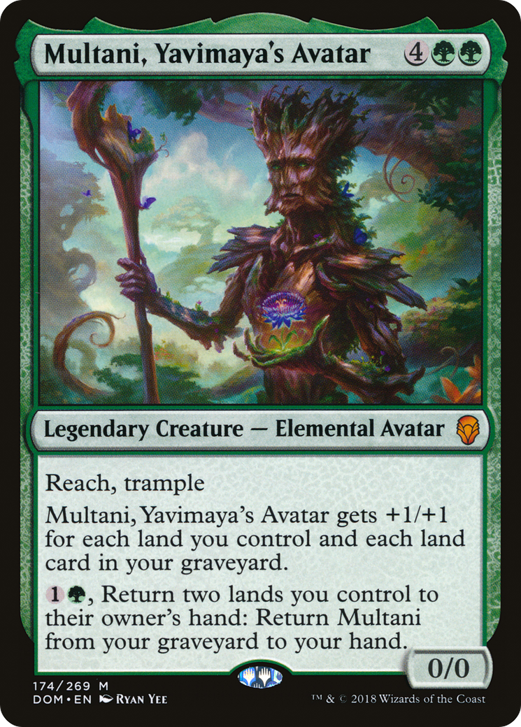 Multani, Yavimaya's Avatar - Foil