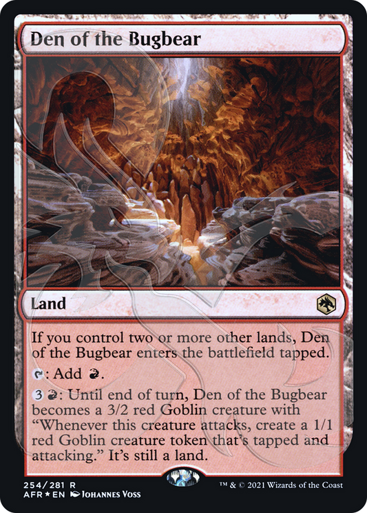 Den of the Bugbear (254) (Ampersand) - Foil