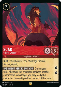 Scar, Vicious Cheater (0125)