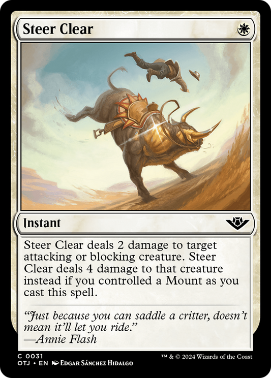Steer Clear - Foil